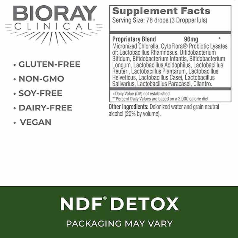 NDF Detox Heavy Metal Cleanser, BR